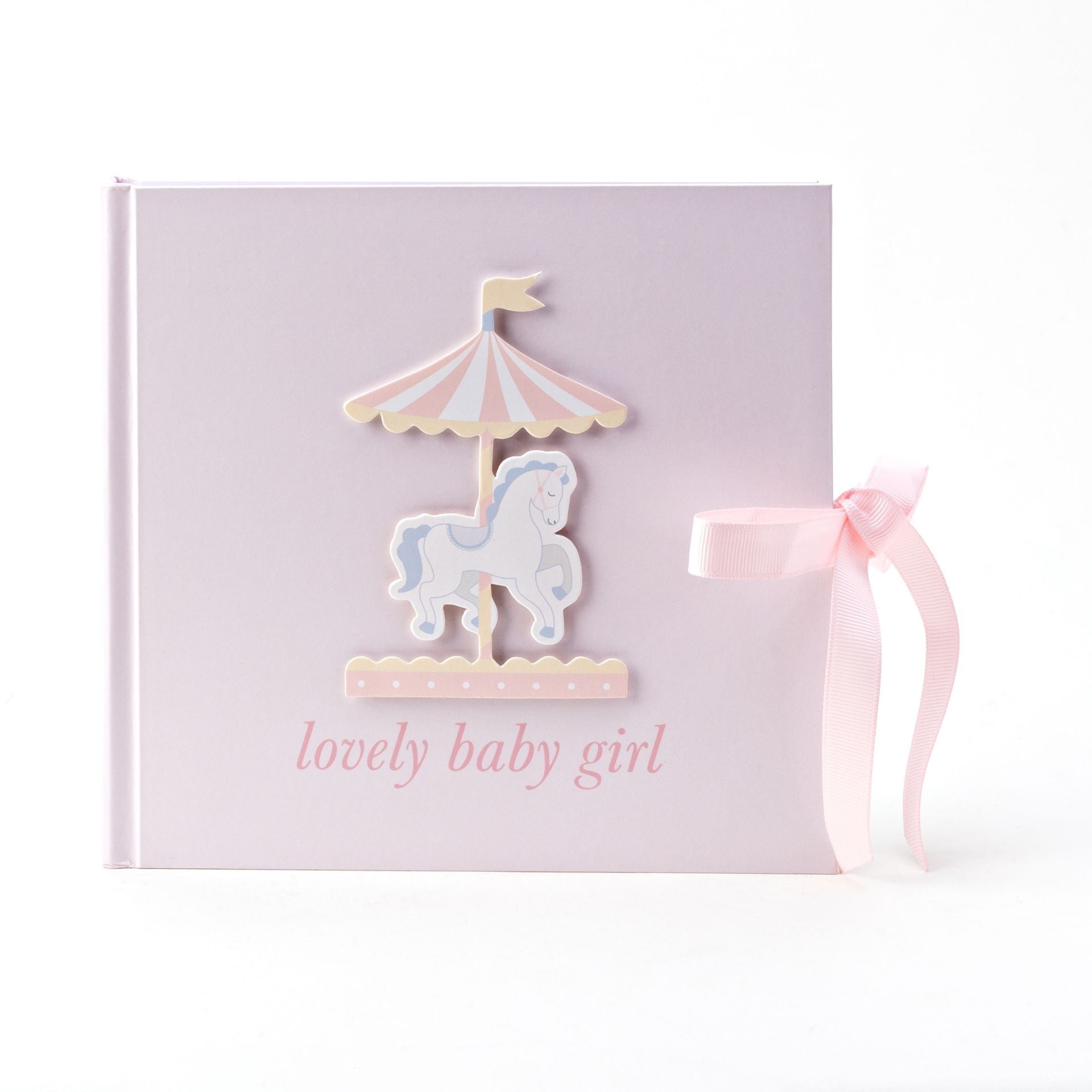 Fotoalbum, Carrousel, Roze , Baby , Cadeau, Hello baby