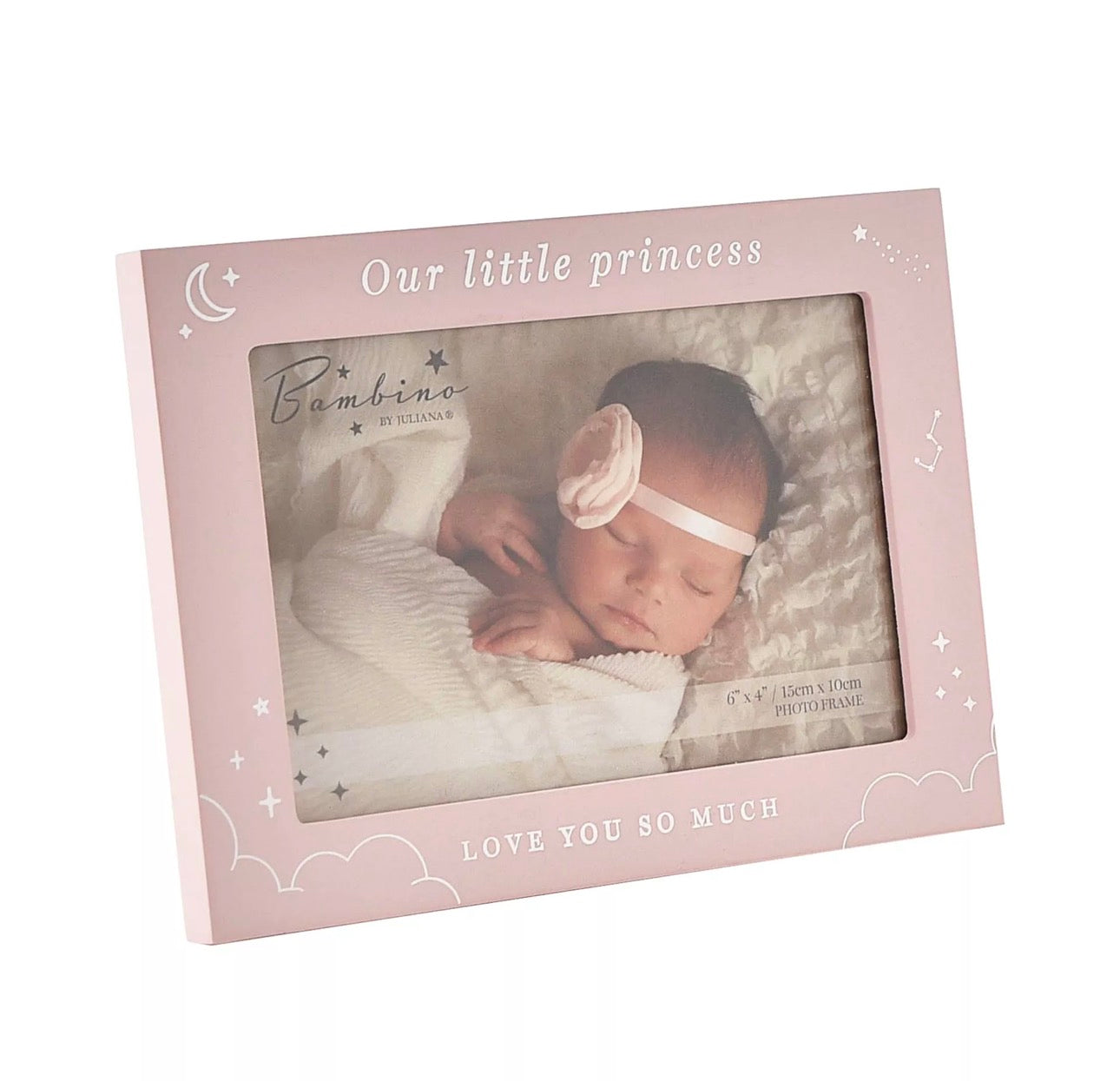 Fotolijst , Prinses , Roze, Cadeau , Bambino