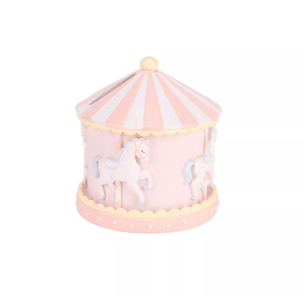 Spaarpot , Carrousel, Roze, Cadeau, Baby, Hello Baby, 